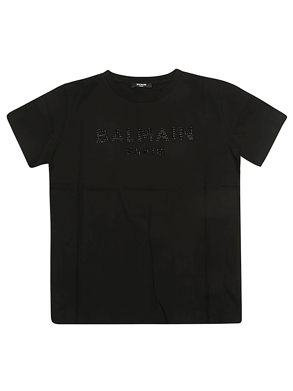 Balmain kids maglietta girocollo